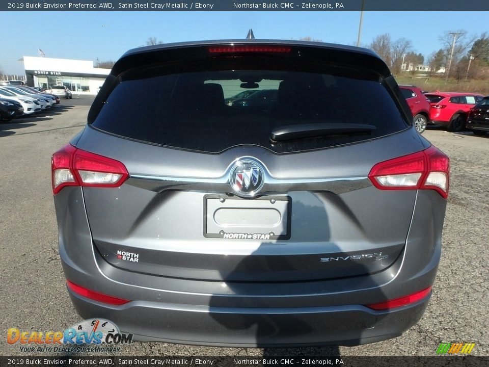 2019 Buick Envision Preferred AWD Satin Steel Gray Metallic / Ebony Photo #6