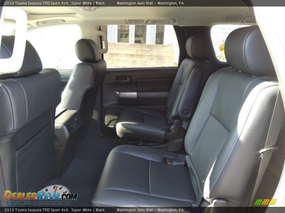 2019 Toyota Sequoia TRD Sport 4x4 Super White / Black Photo #13