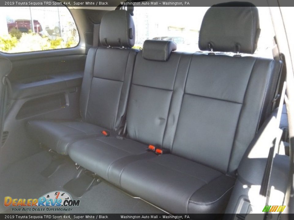 2019 Toyota Sequoia TRD Sport 4x4 Super White / Black Photo #14