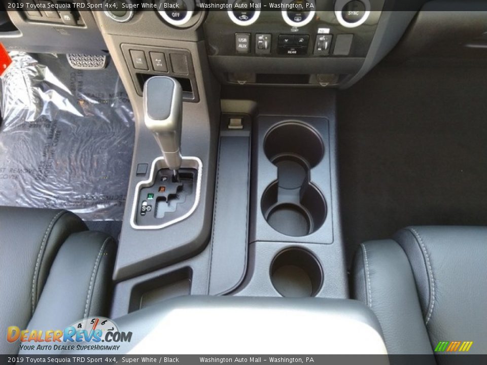 2019 Toyota Sequoia TRD Sport 4x4 Super White / Black Photo #17
