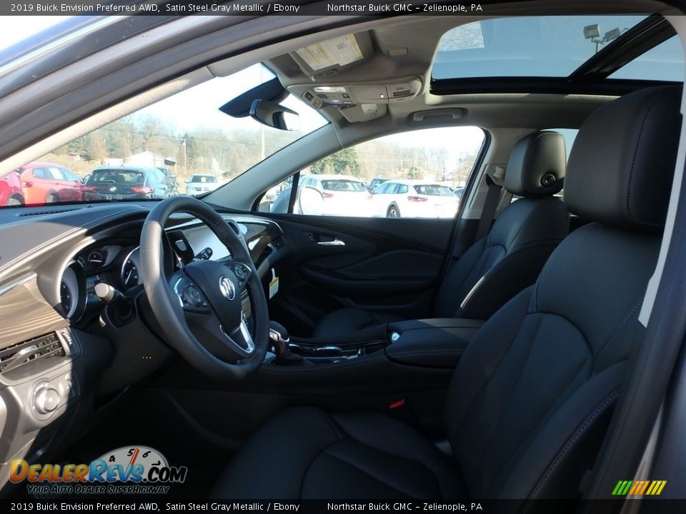 2019 Buick Envision Preferred AWD Satin Steel Gray Metallic / Ebony Photo #11