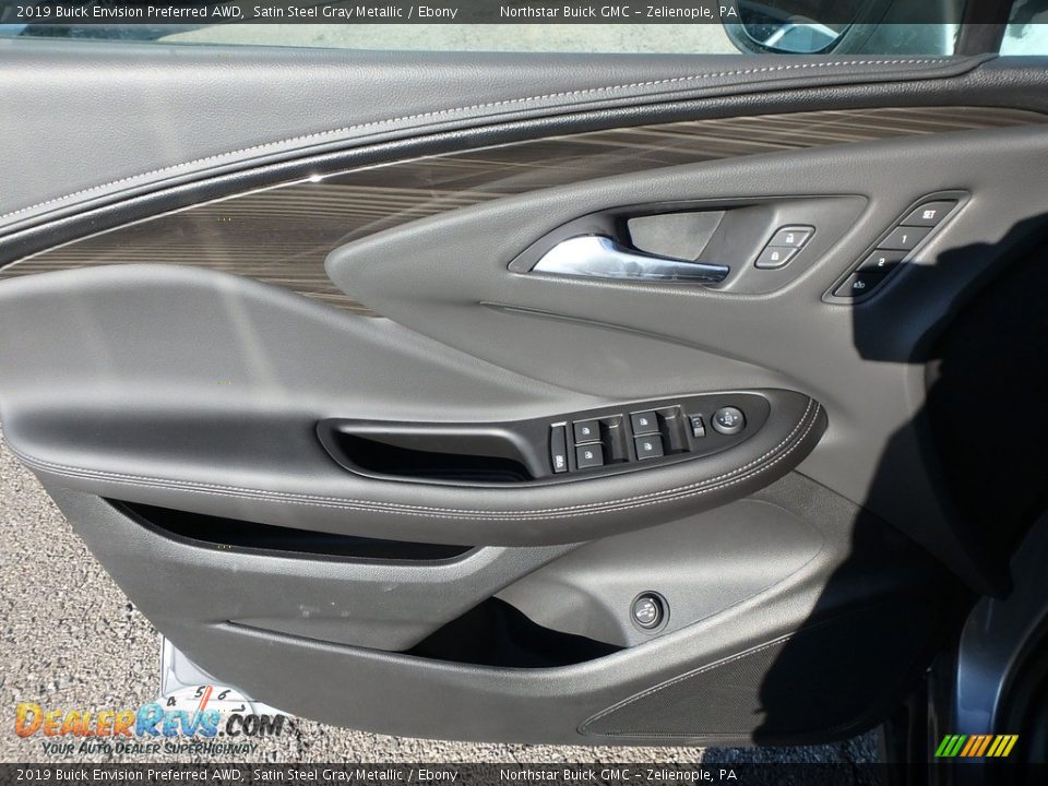 2019 Buick Envision Preferred AWD Satin Steel Gray Metallic / Ebony Photo #14
