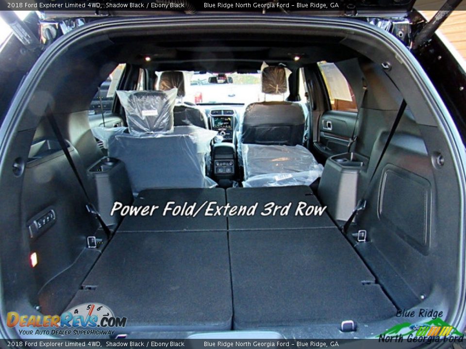 2018 Ford Explorer Limited 4WD Shadow Black / Ebony Black Photo #15