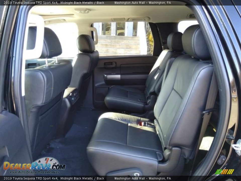 Rear Seat of 2019 Toyota Sequoia TRD Sport 4x4 Photo #13