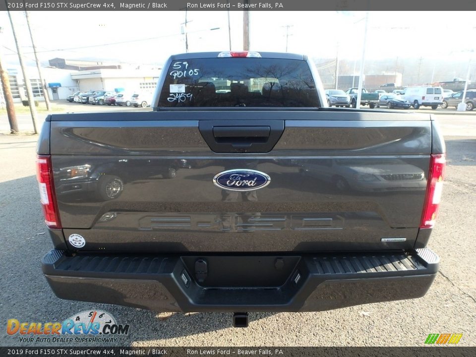 2019 Ford F150 STX SuperCrew 4x4 Magnetic / Black Photo #3