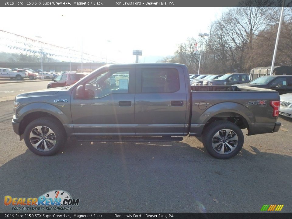 2019 Ford F150 STX SuperCrew 4x4 Magnetic / Black Photo #5