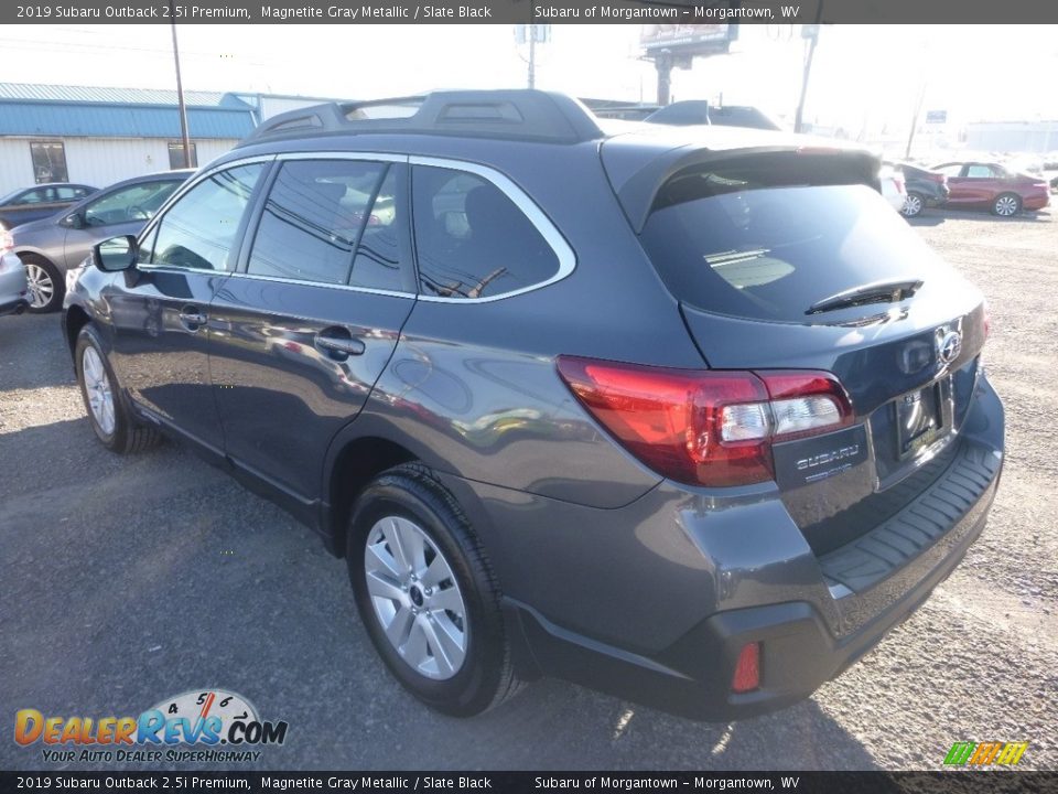 2019 Subaru Outback 2.5i Premium Magnetite Gray Metallic / Slate Black Photo #6