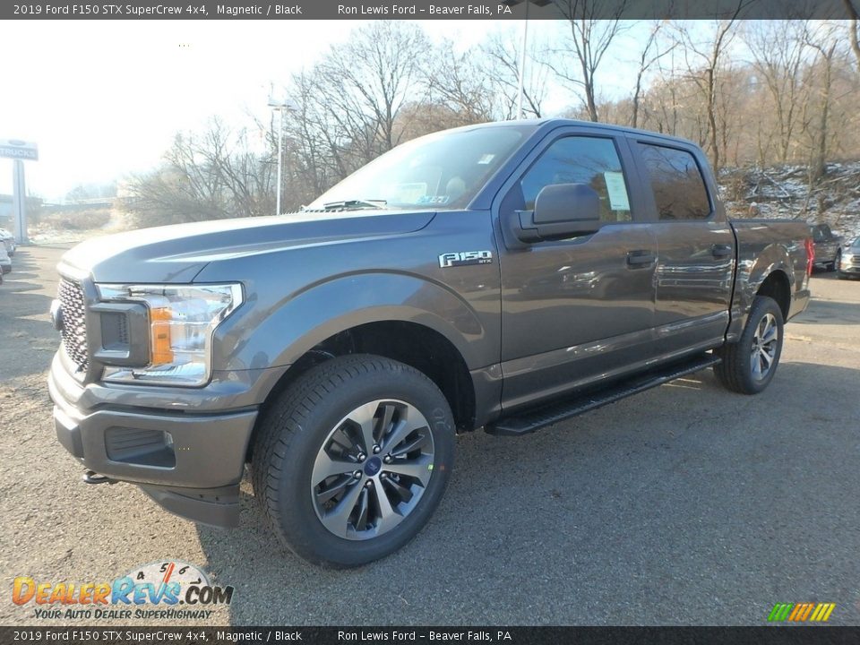 2019 Ford F150 STX SuperCrew 4x4 Magnetic / Black Photo #6