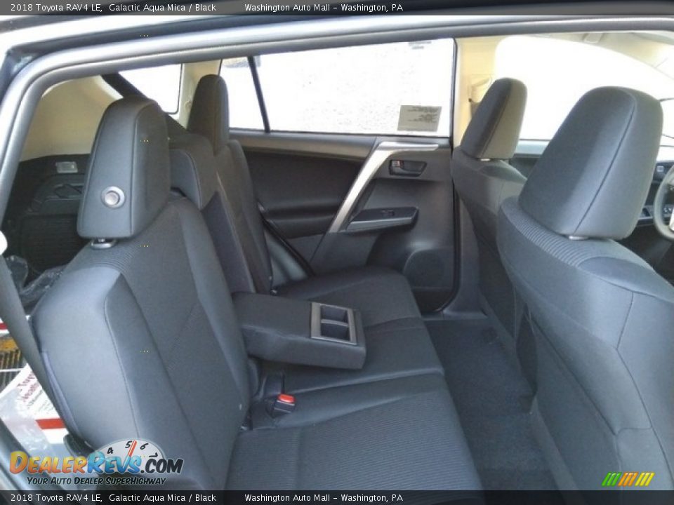 2018 Toyota RAV4 LE Galactic Aqua Mica / Black Photo #13