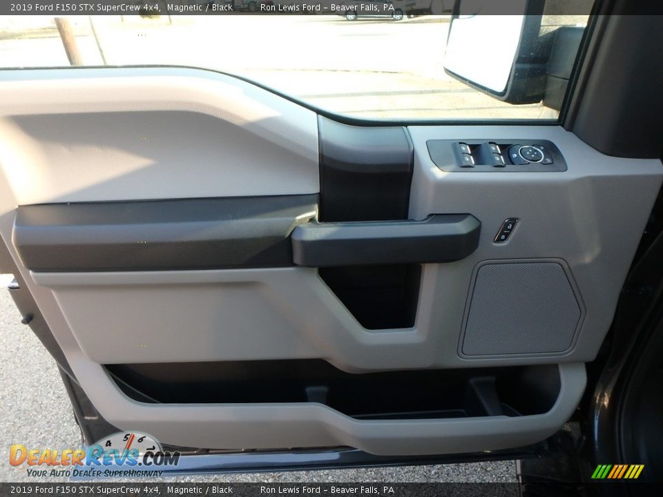 2019 Ford F150 STX SuperCrew 4x4 Magnetic / Black Photo #14