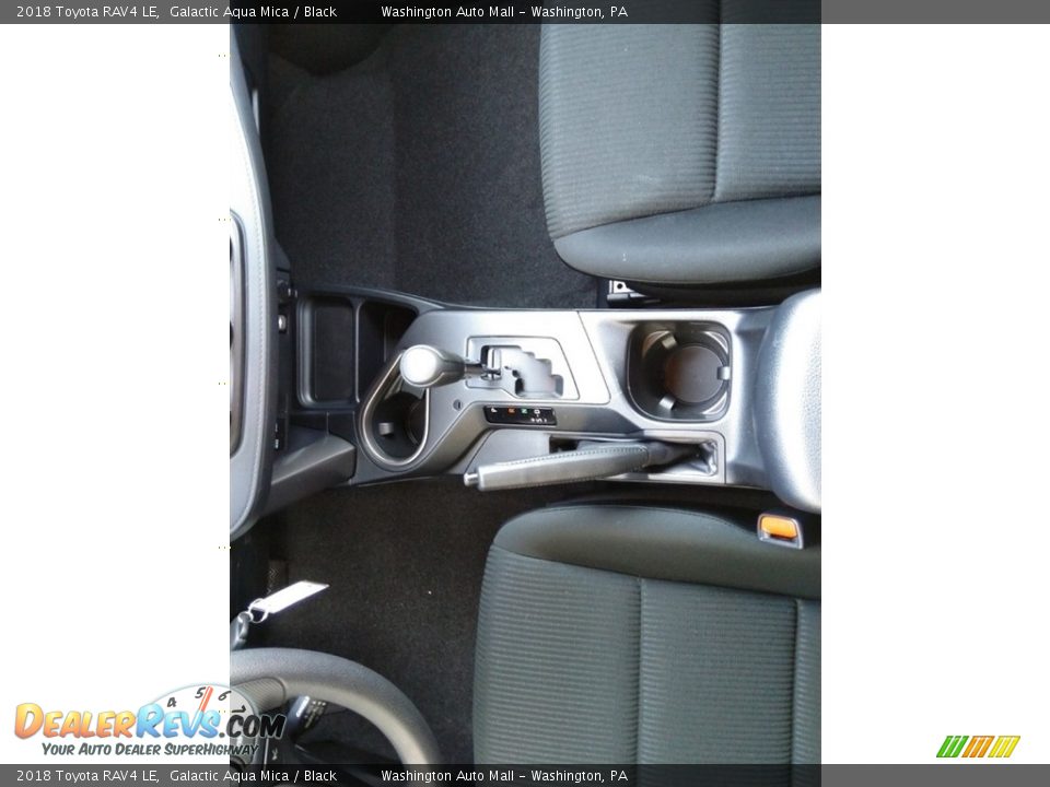 2018 Toyota RAV4 LE Galactic Aqua Mica / Black Photo #16