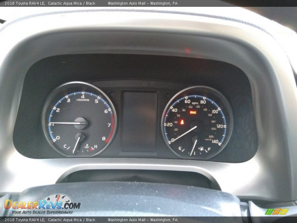 2018 Toyota RAV4 LE Galactic Aqua Mica / Black Photo #17