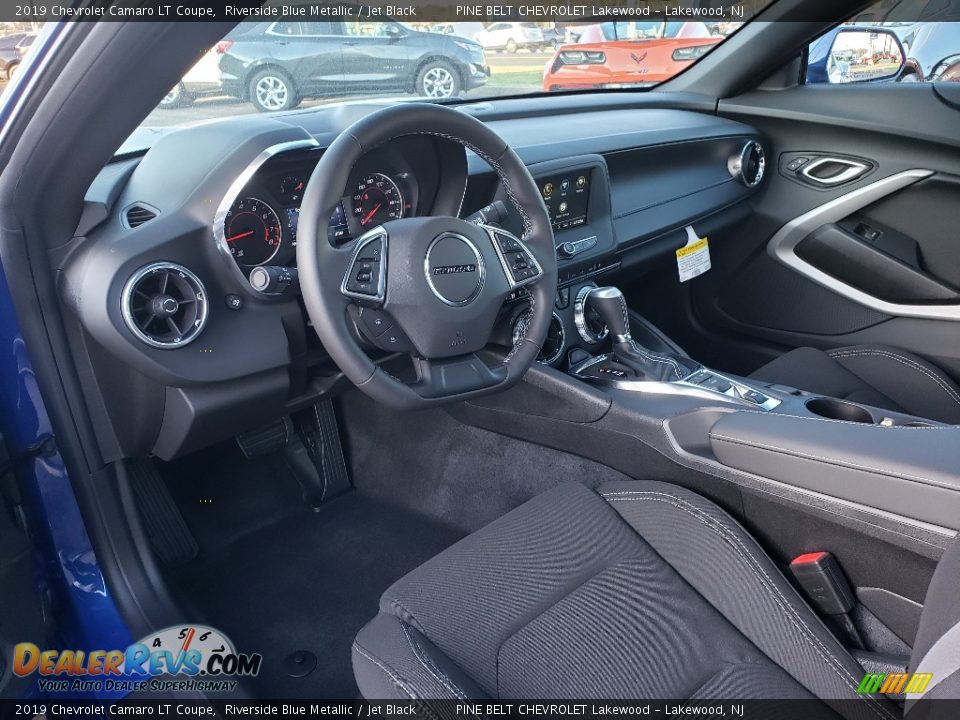Jet Black Interior - 2019 Chevrolet Camaro LT Coupe Photo #6