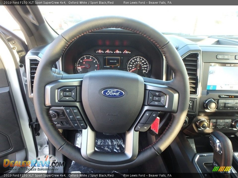 2019 Ford F150 XLT Sport SuperCrew 4x4 Steering Wheel Photo #17