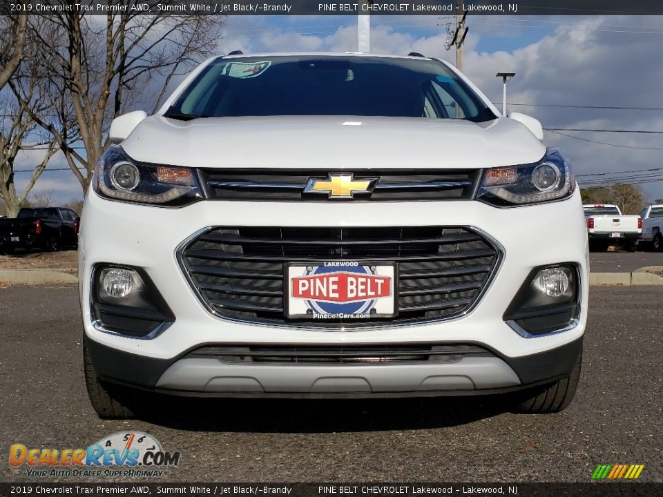 2019 Chevrolet Trax Premier AWD Summit White / Jet Black/­Brandy Photo #2