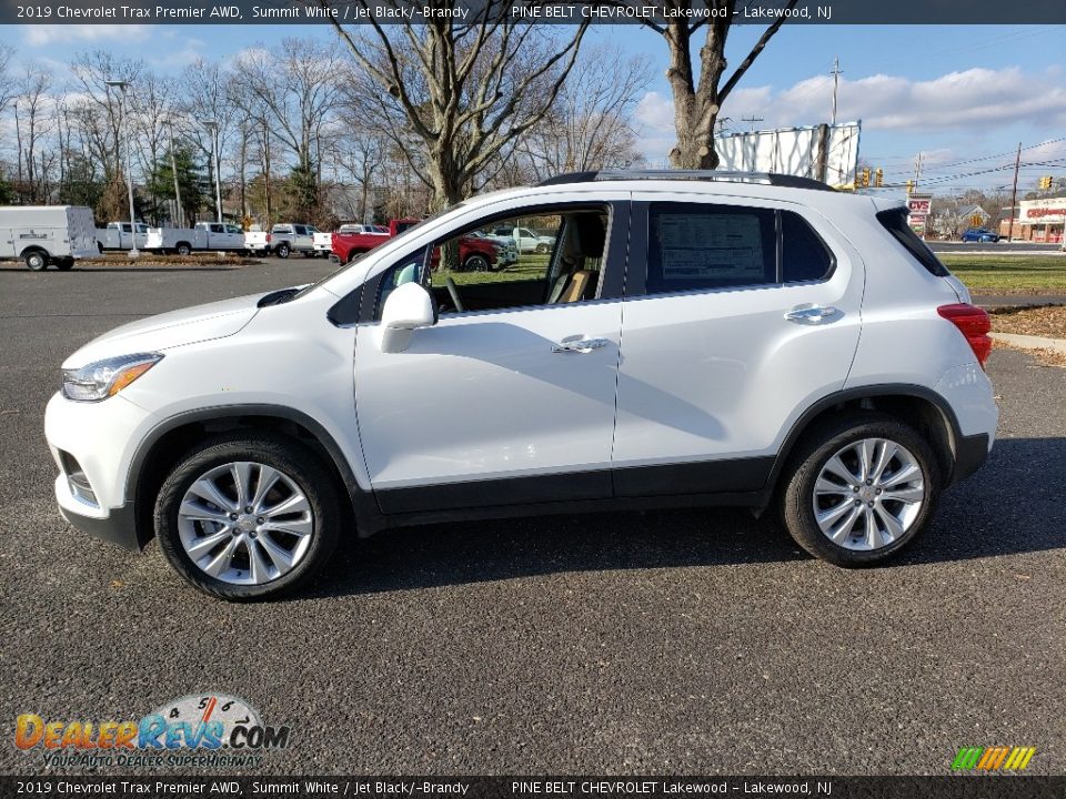 Summit White 2019 Chevrolet Trax Premier AWD Photo #3