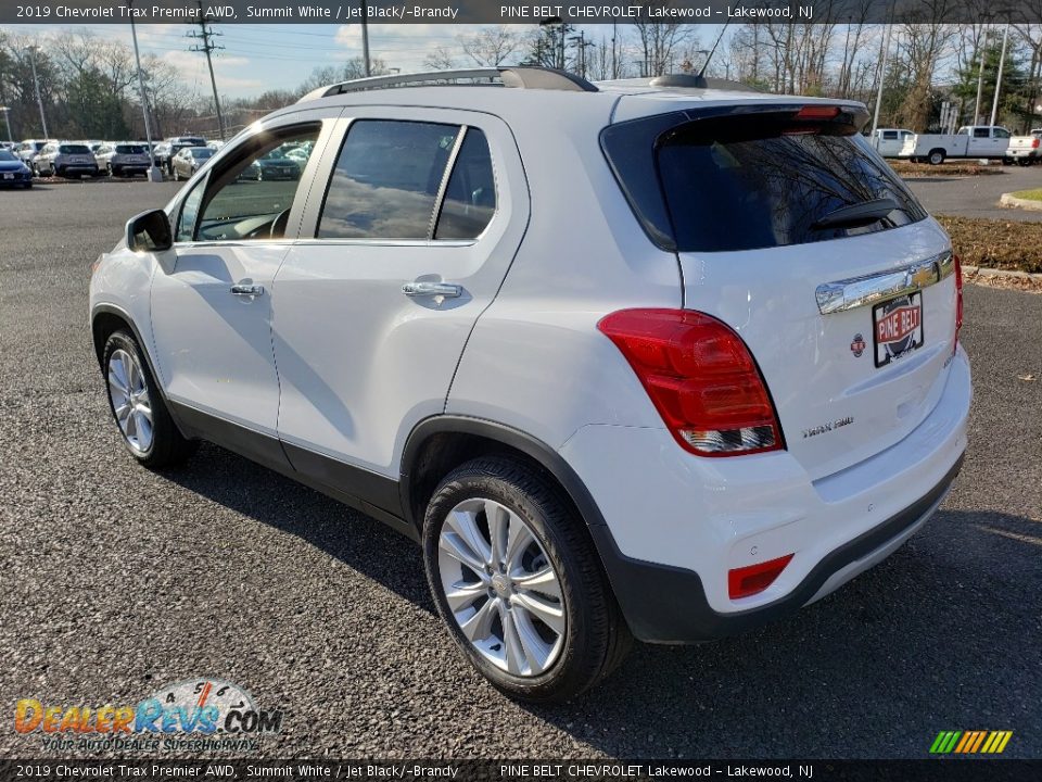 2019 Chevrolet Trax Premier AWD Summit White / Jet Black/­Brandy Photo #4