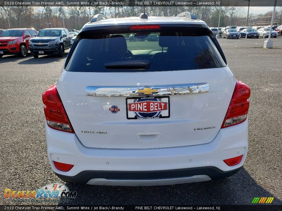 2019 Chevrolet Trax Premier AWD Summit White / Jet Black/­Brandy Photo #5