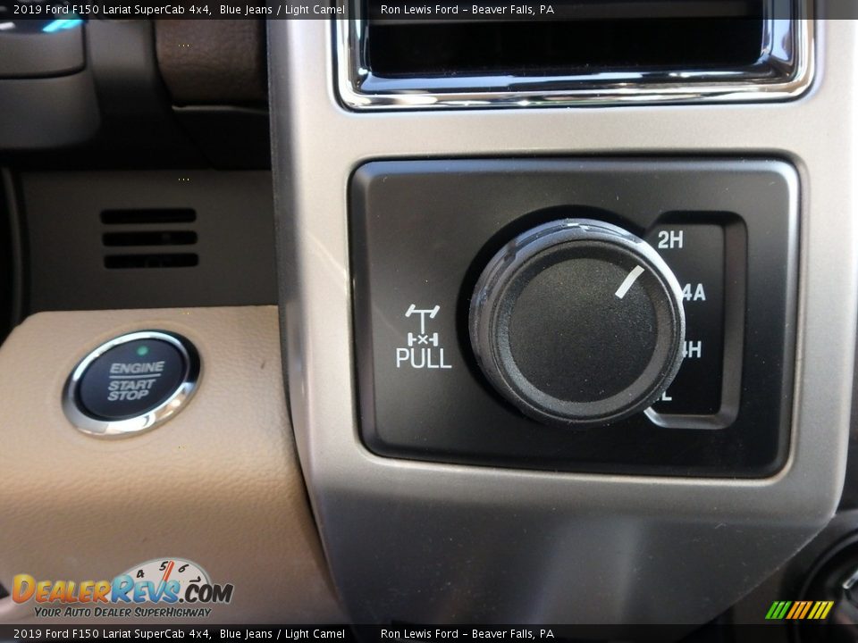 Controls of 2019 Ford F150 Lariat SuperCab 4x4 Photo #19