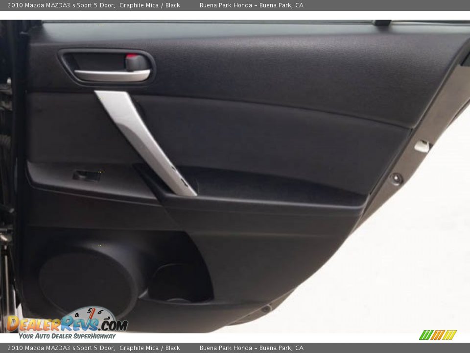 2010 Mazda MAZDA3 s Sport 5 Door Graphite Mica / Black Photo #26