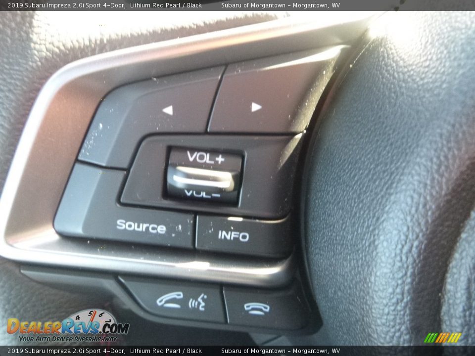 2019 Subaru Impreza 2.0i Sport 4-Door Lithium Red Pearl / Black Photo #19