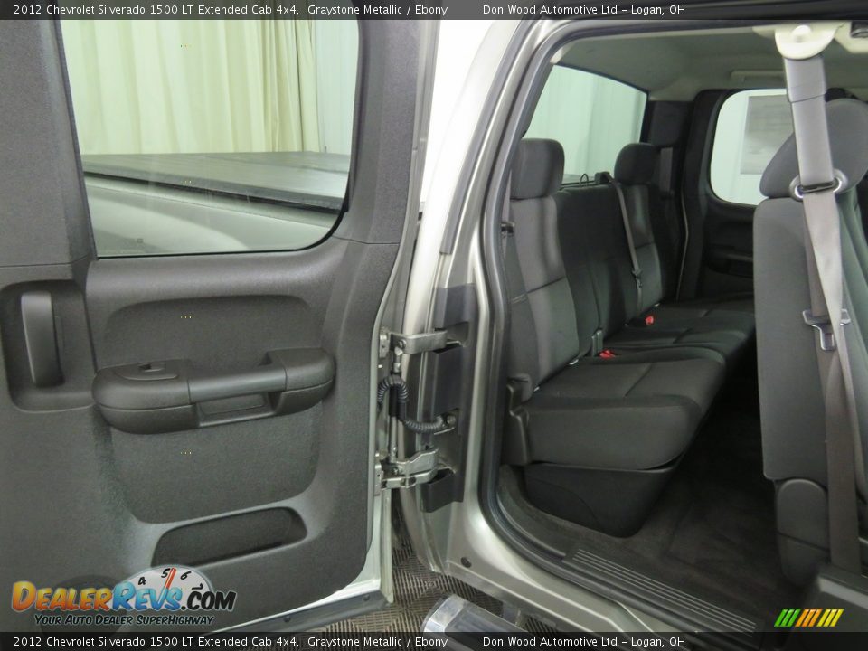 2012 Chevrolet Silverado 1500 LT Extended Cab 4x4 Graystone Metallic / Ebony Photo #23