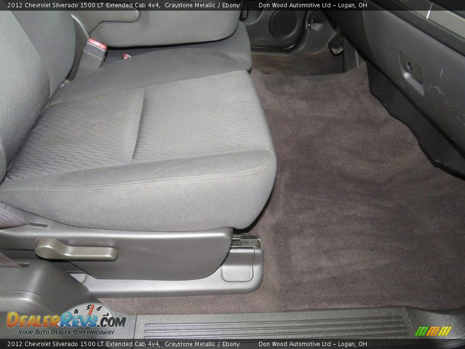 2012 Chevrolet Silverado 1500 LT Extended Cab 4x4 Graystone Metallic / Ebony Photo #25