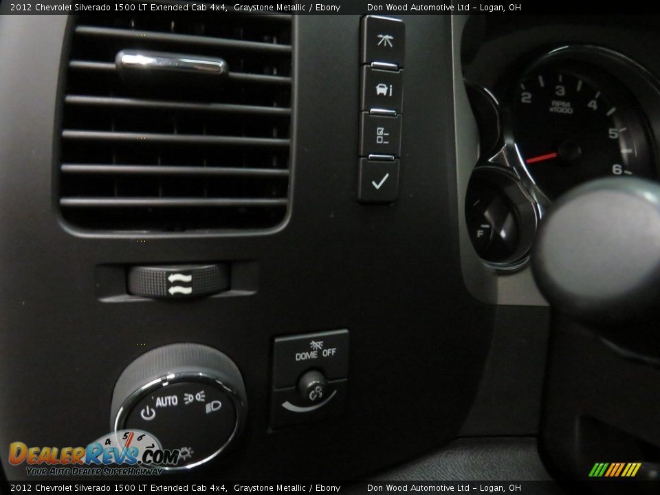2012 Chevrolet Silverado 1500 LT Extended Cab 4x4 Graystone Metallic / Ebony Photo #28