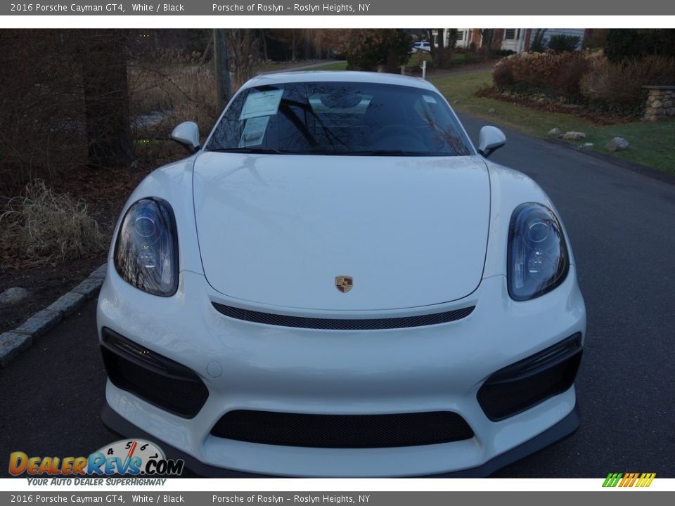 2016 Porsche Cayman GT4 White / Black Photo #2