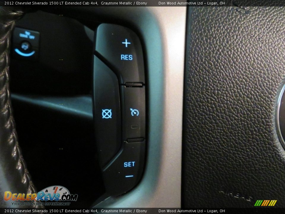 2012 Chevrolet Silverado 1500 LT Extended Cab 4x4 Graystone Metallic / Ebony Photo #32
