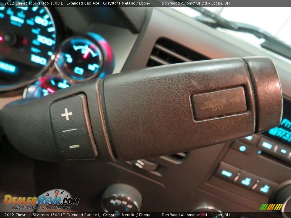 2012 Chevrolet Silverado 1500 LT Extended Cab 4x4 Graystone Metallic / Ebony Photo #34