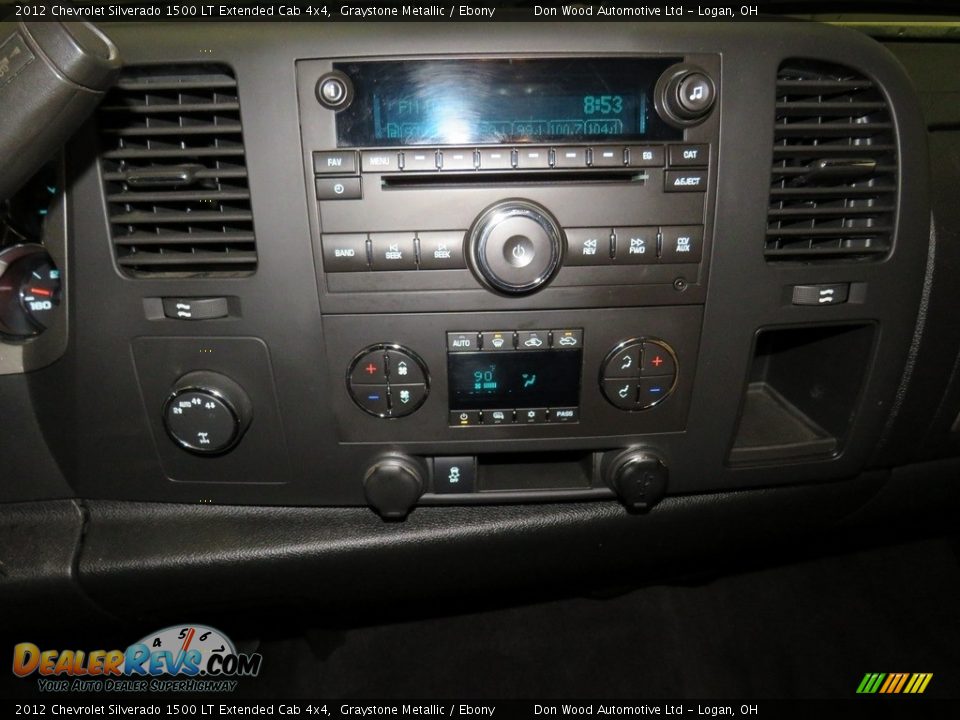 2012 Chevrolet Silverado 1500 LT Extended Cab 4x4 Graystone Metallic / Ebony Photo #35