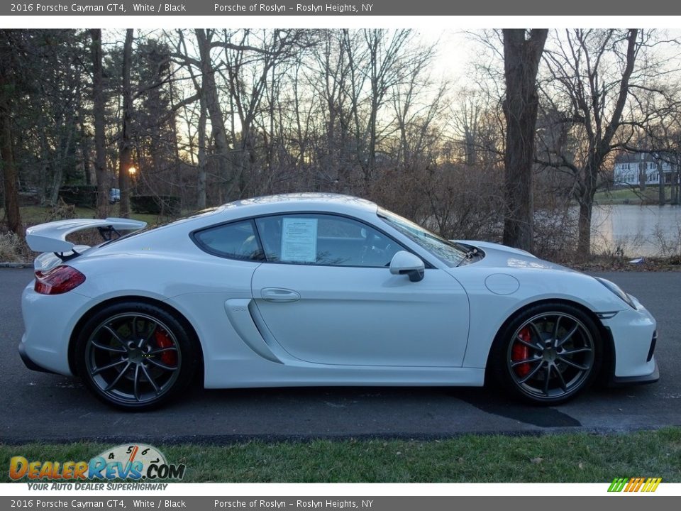 2016 Porsche Cayman GT4 White / Black Photo #7