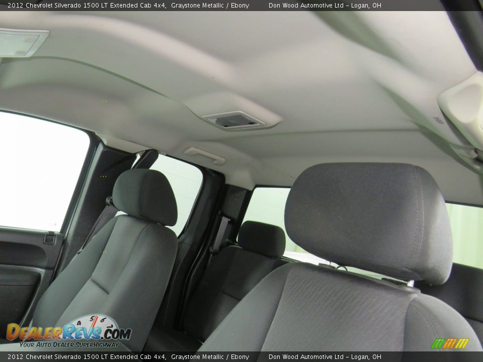 2012 Chevrolet Silverado 1500 LT Extended Cab 4x4 Graystone Metallic / Ebony Photo #36