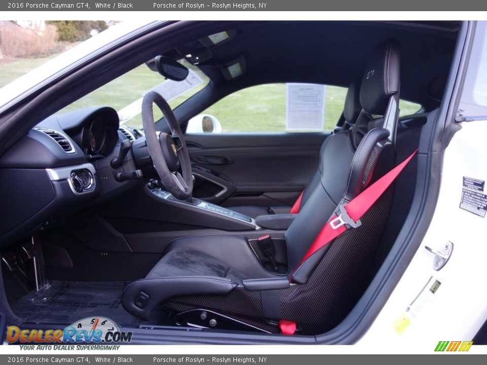 2016 Porsche Cayman GT4 White / Black Photo #12