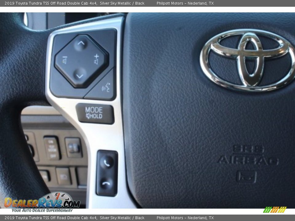 2019 Toyota Tundra TSS Off Road Double Cab 4x4 Silver Sky Metallic / Black Photo #14