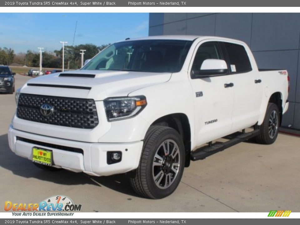 2019 Toyota Tundra SR5 CrewMax 4x4 Super White / Black Photo #4