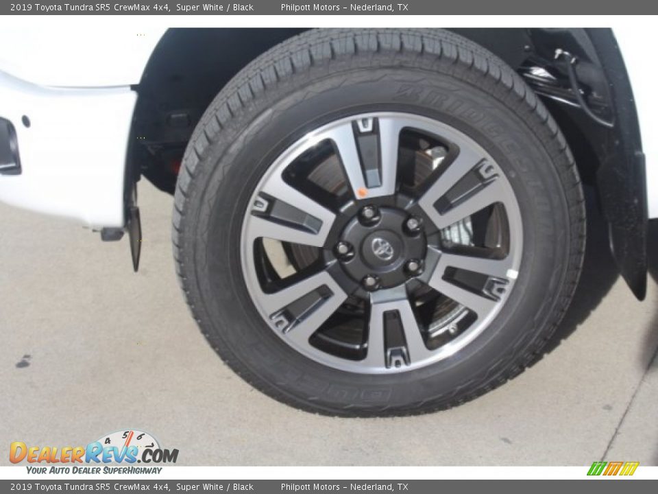 2019 Toyota Tundra SR5 CrewMax 4x4 Super White / Black Photo #5
