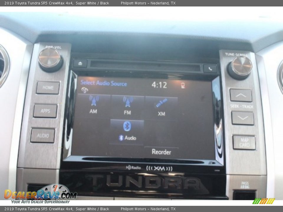 2019 Toyota Tundra SR5 CrewMax 4x4 Super White / Black Photo #10