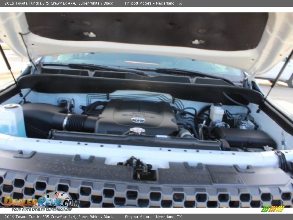 2019 Toyota Tundra SR5 CrewMax 4x4 Super White / Black Photo #21