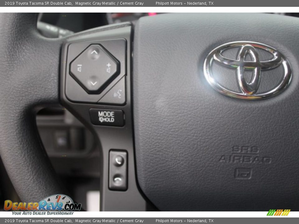2019 Toyota Tacoma SR Double Cab Steering Wheel Photo #13