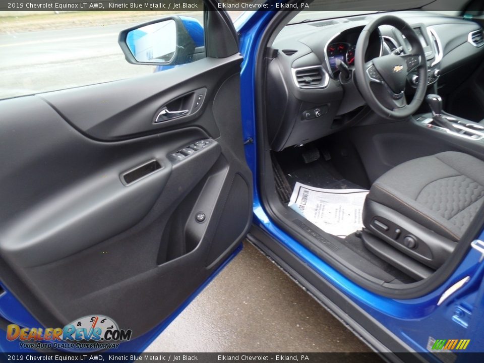 2019 Chevrolet Equinox LT AWD Kinetic Blue Metallic / Jet Black Photo #12