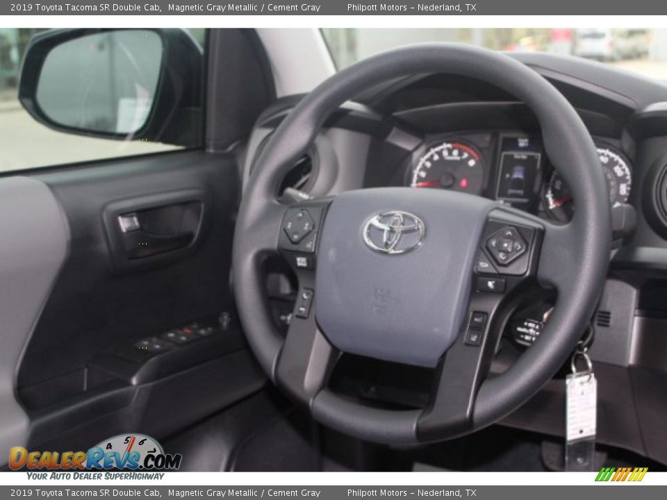 2019 Toyota Tacoma SR Double Cab Steering Wheel Photo #18