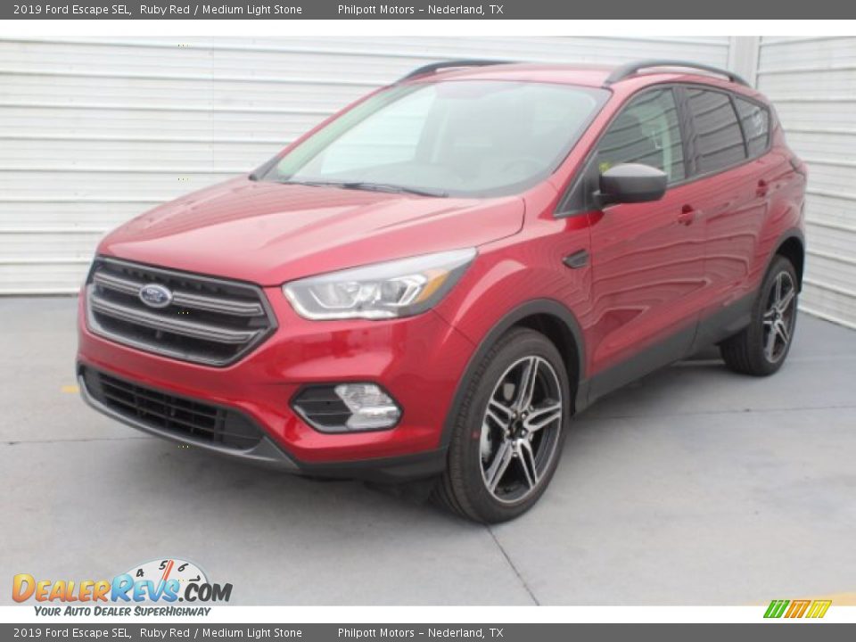 Ruby Red 2019 Ford Escape SEL Photo #4