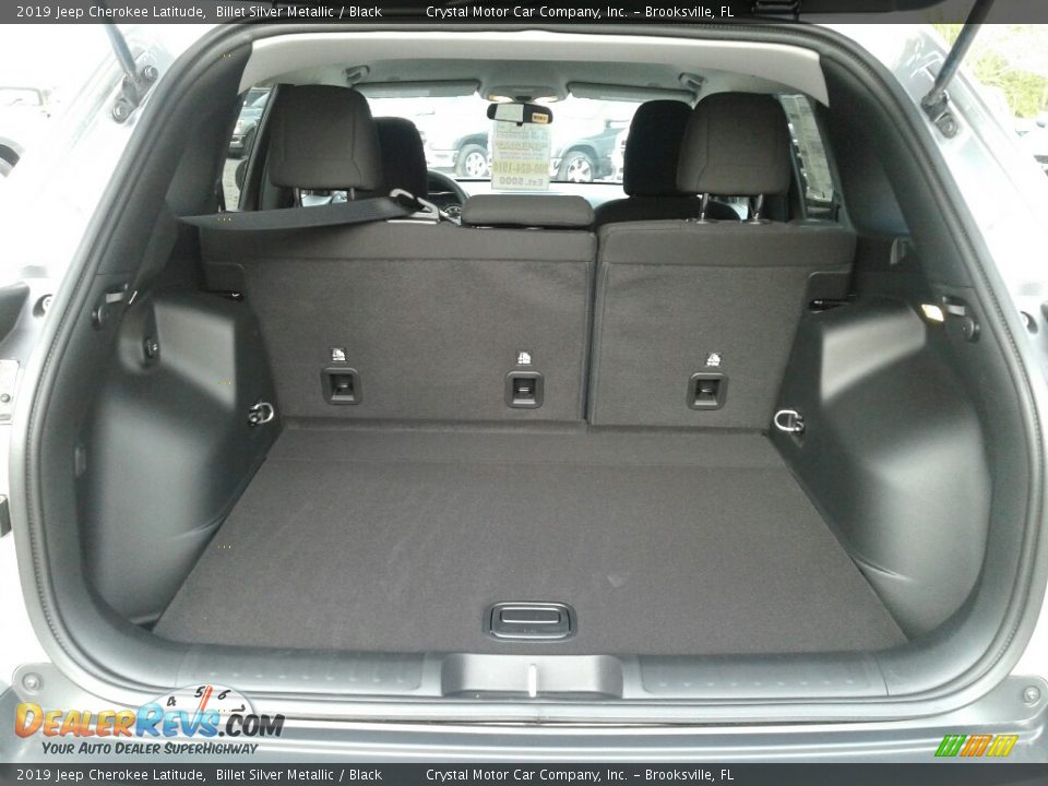 2019 Jeep Cherokee Latitude Billet Silver Metallic / Black Photo #19