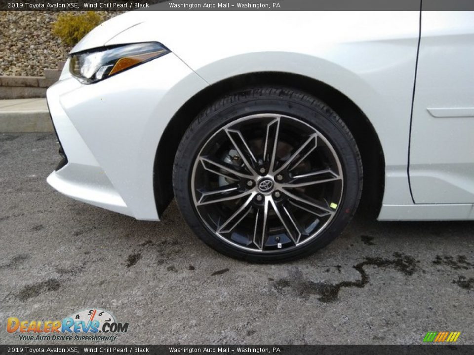 2019 Toyota Avalon XSE Wind Chill Pearl / Black Photo #9