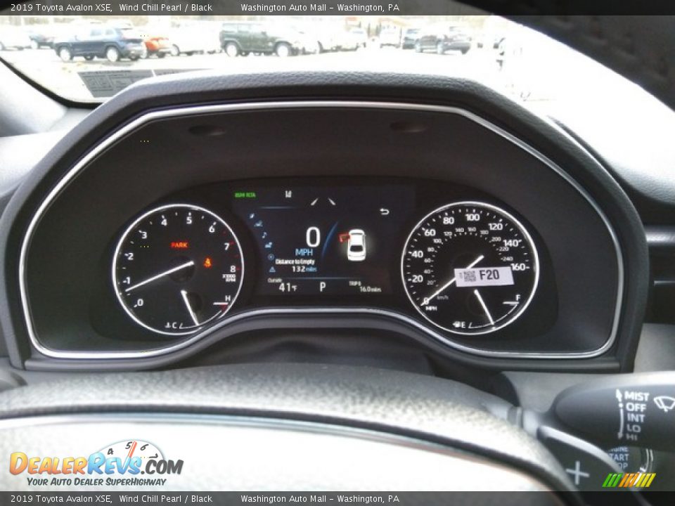 2019 Toyota Avalon XSE Wind Chill Pearl / Black Photo #18