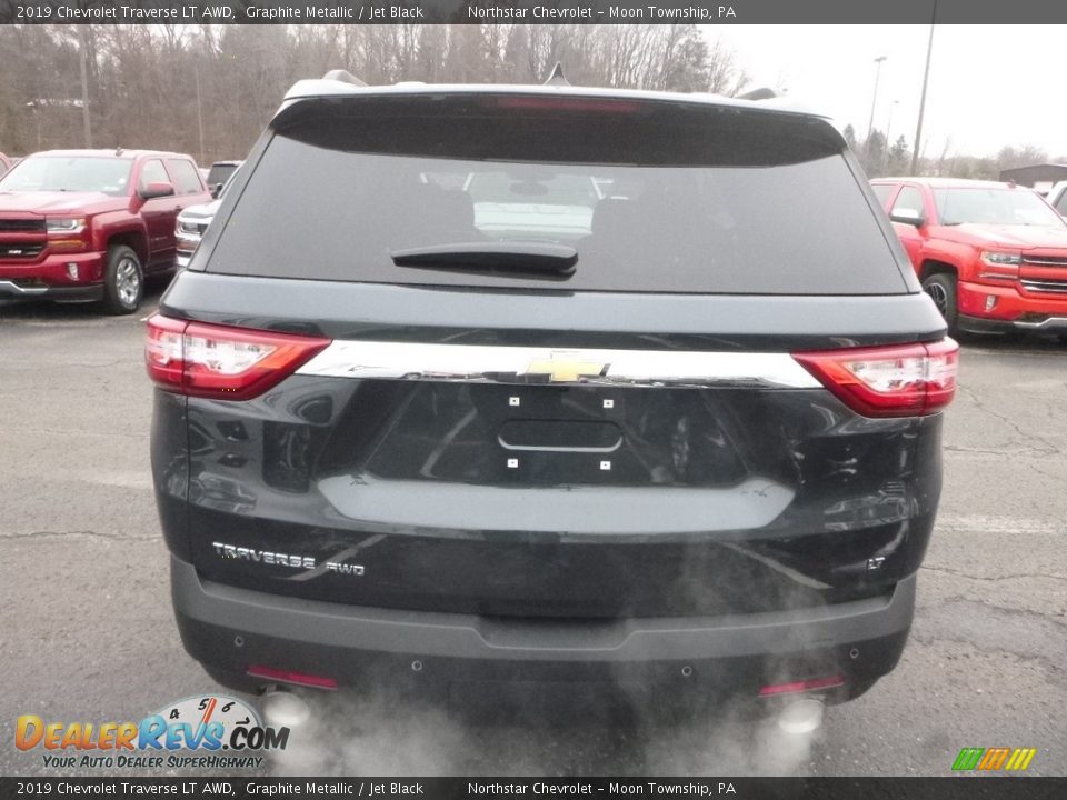 2019 Chevrolet Traverse LT AWD Graphite Metallic / Jet Black Photo #4