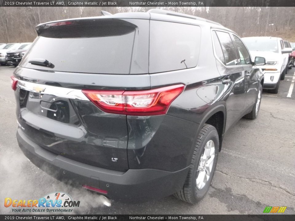 2019 Chevrolet Traverse LT AWD Graphite Metallic / Jet Black Photo #5
