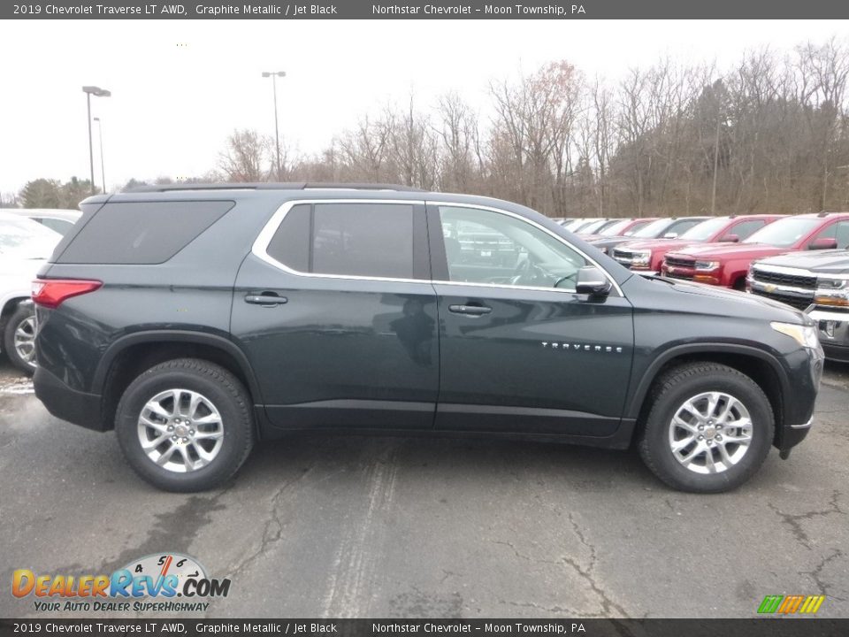 2019 Chevrolet Traverse LT AWD Graphite Metallic / Jet Black Photo #6